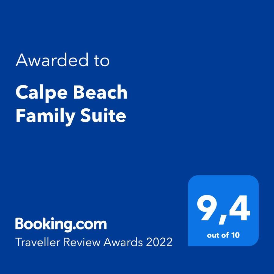 Calpe Beach Family Suite Esterno foto